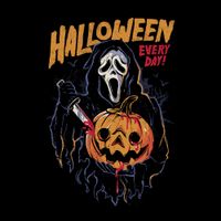 MANGA LONGA PRETA - HALLOWEEN EVERYDAY