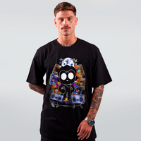 CAMISETA PRETA - TEENY