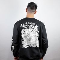 MOLETOM BÁSICO PRETO - BREAKBONES