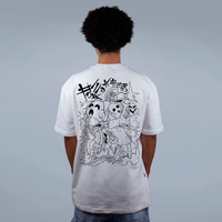 CAMISETA OVERSIZED OFF WHITE - BREAKBONES