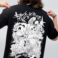 CAMISETA OVERSIZED PRETA - BREAKBONES