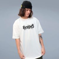 CAMISETA OVERSIZED OFF WHITE - BREAKBONES