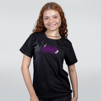CAMISETA PRETA - MINKAS HALLOWEEN