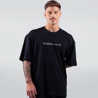 CAMISETA OVERSIZED PRETA - NA TAILÂNDIA É NORMAL