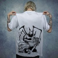 CAMISETA OVERSIZED OFF WHITE - SONO ETERNO