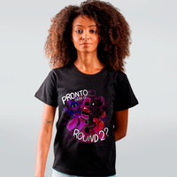 CAMISETA PRETA - READY FOR ROUND TWO