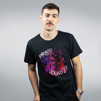 CAMISETA PRETA - READY FOR ROUND TWO