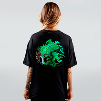 CAMISETA OVERSIZED PRETA - FANTASMAGORIA