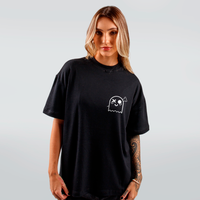 CAMISETA OVERSIZED PRETA - FANTASMAGORIA