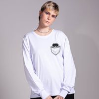 MANGA LONGA OFF WHITE - PASSOS SEM PEGADA