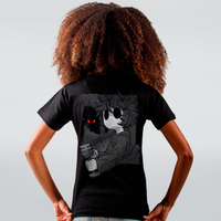 CAMISETA PRETA - PASSOS SEM PEGADA