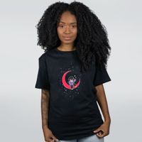 CAMISETA PRETA - LAJOTA ESPACIAL