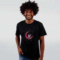 CAMISETA PRETA - LAJOTA ESPACIAL