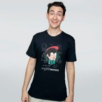 CAMISETA PRETA - RACIOCINANDO