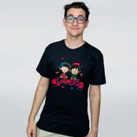 CAMISETA PRETA - GAMERS