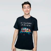 CAMISETA PRETA - AVENTURAS DE MIKE