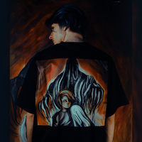 CAMISETA OVERSIZED PRETA - HARMONIA