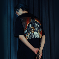 CAMISETA OVERSIZED PRETA - HARMONIA