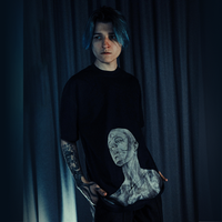 CAMISETA OVERSIZED PRETA - CORTINA DE FOGO