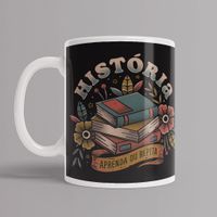 CANECA BRANCA - APRENDA OU REPITA