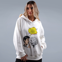 MOLETOM OFF WHITE - MINHA VOZ