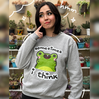 MOLETOM BÁSICO CINZA - PENSAMENTOS