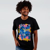 CAMISETA PRETA - VAMOS