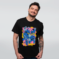 CAMISETA PRETA - VAMOS