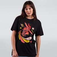 CAMISETA PRETA - BORA