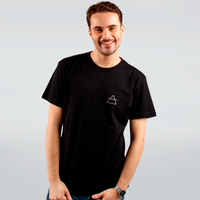 CAMISETA PRETA - GÊMEOS LOLJA