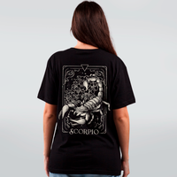CAMISETA PRETA - ESCORPIÃO LOLJA