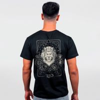 CAMISETA PRETA - LEÃO LOLJA