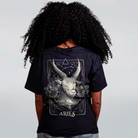 CAMISETA PRETA - ÁRIES LOLJA