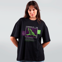 CAMISETA OVERSIZED PRETA - SIX FINGERS