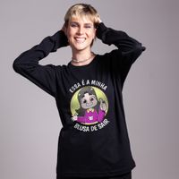 MANGA LONGA PRETA - BLUSA DE SAIR