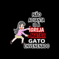 MANGA LONGA PRETA - GATO ENVENENADO