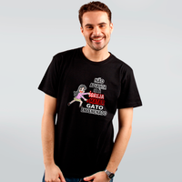 CAMISETA PRETA - GATO ENVENENADO