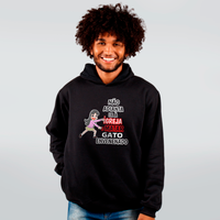 MOLETOM PRETO - GATO ENVENENADO