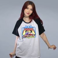 CAMISETA RAGLAN BRANCA - MMAG ROCK