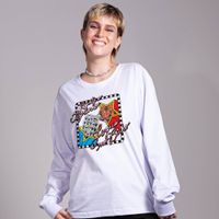 MANGA LONGA OFF WHITE - TIGRINHO