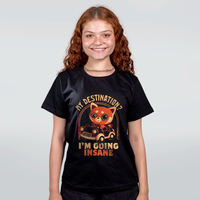 CAMISETA PRETA - GOING INSANE