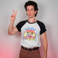 CAMISETA RAGLAN BRANCA - MMAG ROCK
