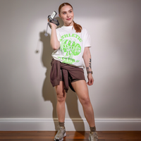 CAMISETA OVERSIZED OFF WHITE - HABRA ATHLETIC CLUB