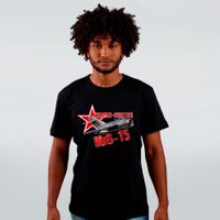 CAMISETA PRETA - MIG-15