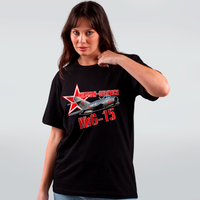 CAMISETA PRETA - MIG-15