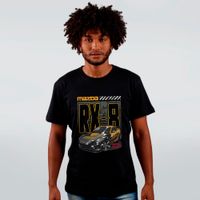 CAMISETA PRETA - MAZDA RX8