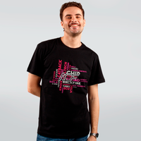 CAMISETA PRETA - ACFVERSO COLORIDO