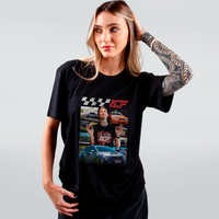CAMISETA PRETA - ÍCONES