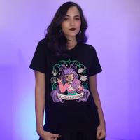 CAMISETA PRETA - 2 PRINCESA DESASTRADA