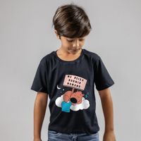 CAMISETA PRETA - ME DEIXA DORMIR
